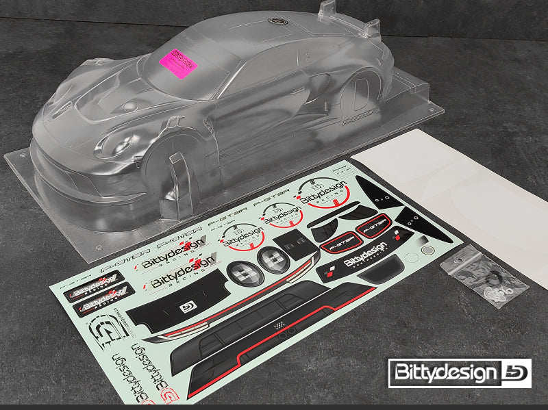 Bittydesign P-GT3R 1:10 GT - RCXX - RC Racing Shop | RC Models | Tuning & Spare Parts for Professionals