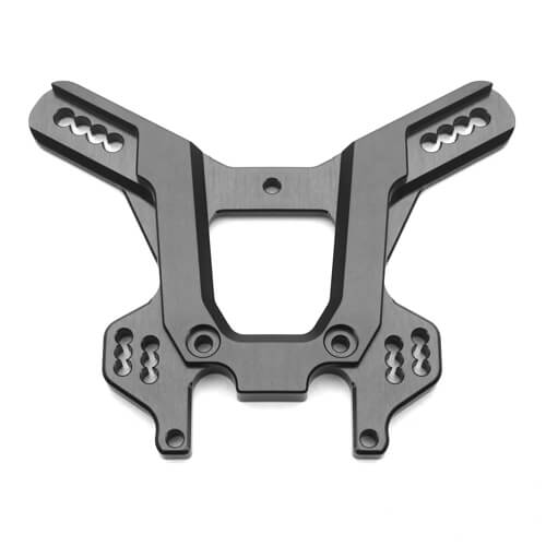 Tekno Shock Tower (front, 7075 CNC, gun metal ano, EB/NB48.3) - TKR5268