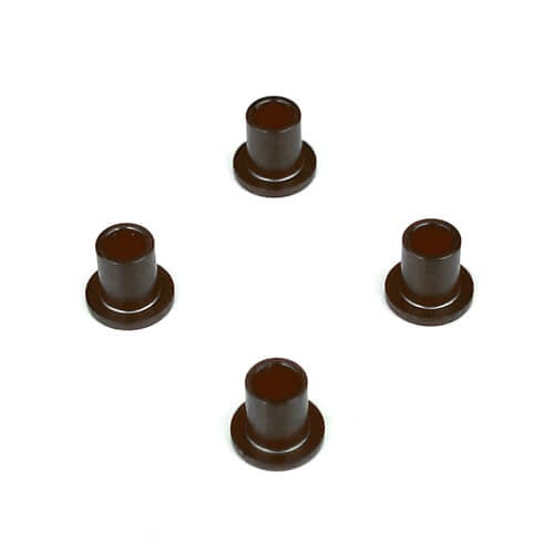 Tekno Spindle Bushings (SCT410, 4pcs, aluminum, hard ano) - TKR5554A