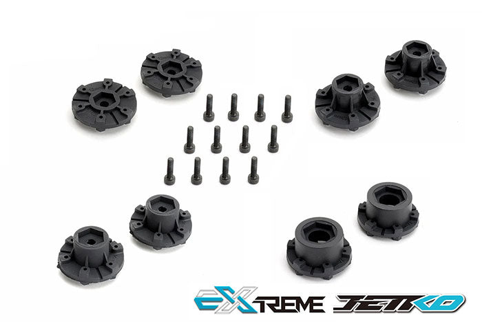 Jetko EX Belted King Cobra SC Black Wheel Hex 12-14-17mm (2)