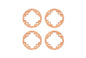 Tamiya Gear Diff Unit Gasket (TRF419/420  TA07) 4pcs - RCXX - RC Racing Shop | RC Models | Tuning & Spare Parts for Professionals
