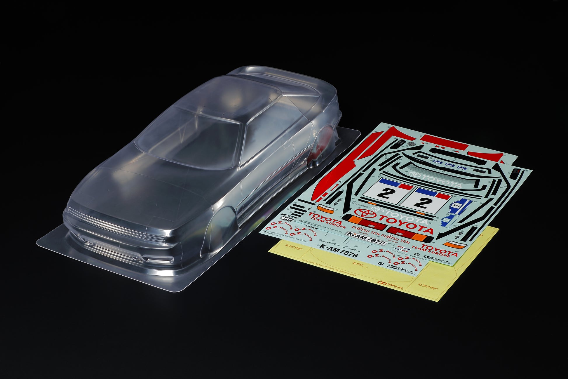 Tamiya Celica GT-Four (ST165) Body Parts Set - RCXX - RC Racing Shop | RC Models | Tuning & Spare Parts for Professionals