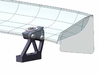 Tamiya ALU Adjustable Wing Stay - RCXX - RC Racing Shop | RC Models | Tuning & Spare Parts for Professionals