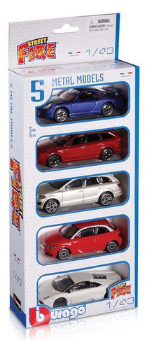 Street Fire 1/43 5er-Pack - RCXX - RC Racing Shop | RC Models | Tuning & Spare Parts for Professionals