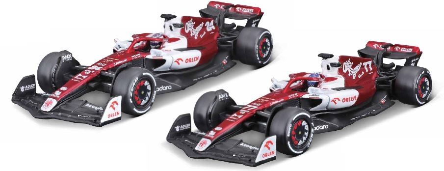 F1 Modellautos mit Helm 1/43 assortiert - RCXX - RC Racing Shop | RC Models | Tuning & Spare Parts for Professionals
