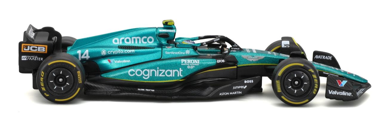 Aston Martin F1 AMR23 1/43 Alonso 2023 - RCXX - RC Racing Shop | RC Models | Tuning & Spare Parts for Professionals