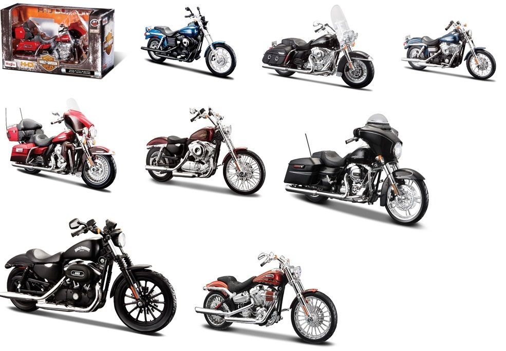 Harley Davidson Motorräder 1/12 - RCXX - RC Racing Shop | RC Models | Tuning & Spare Parts for Professionals