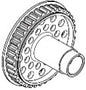 Axon SPOOL PULLEY 38T (1) 3E-019-501 - RCXX - rc racing for professionals