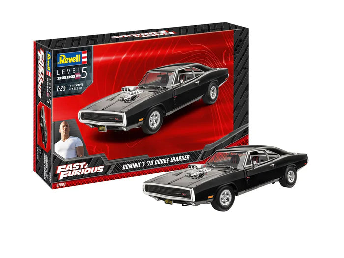 Revell Fast Furious - Dominic's 1970 Dodge Charger - 07693