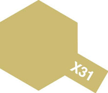 Tamiya Acrylic Paint - X-31 Titanium Gold - 81531