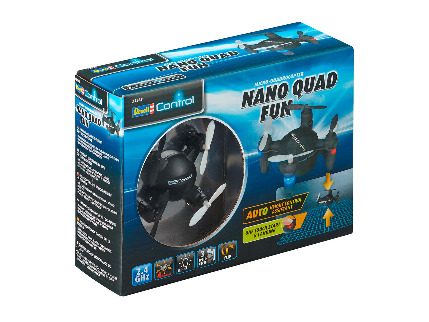 Revell Quadcopter Nano Quad Fun schwarz - 23888