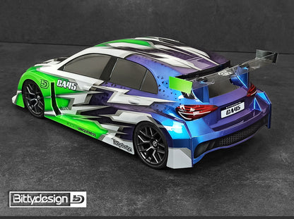 Bittydesign CA45 1/10 FWD Body - 190mm - BDFWD-CA45