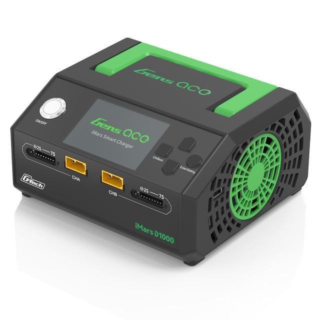 GensAce charger iMars D1000 Smart Dual Channel AC 1000W (EU)