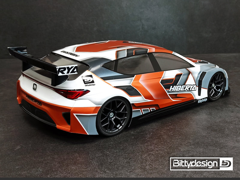 Bittydesign HIBERYA 1/10 FWD Body - 190mm - BDFWD-190HBY