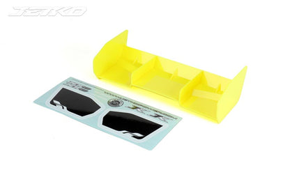 Jetko Nylon rear spoiler - with stickers