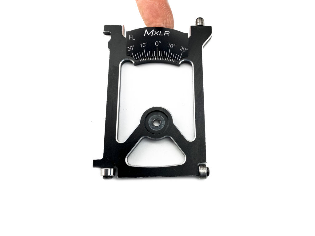 MXLR Setup System Caster correction (for HUDY 1/10 TC Alloy System) - MAX-07-007 - RCXX - rc racing for professionals