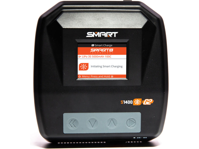 Spektrum Smart S1400 G2 AC Charger 20A 400W - SPMXC2040I - RCXX - RC Racing Shop | RC Models | Tuning & Spare Parts for Professionals