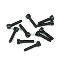 Tekno M3x18mm Cap Head Screws (black, 10pcs) - TKR1528
