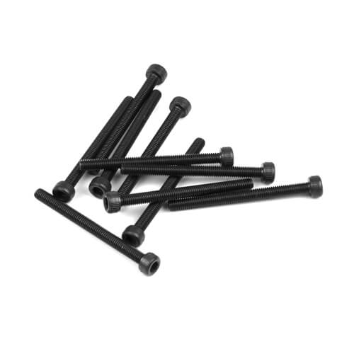 Tekno M3x35mm Cap Head Screws (black, 10pcs) - TKR1532