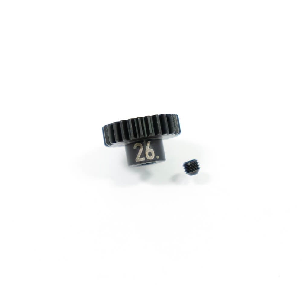Tekno 5mm Bore MOD 0.8 (32pitch) Pinion Gear (26T, hardened, etched) - TKR4286