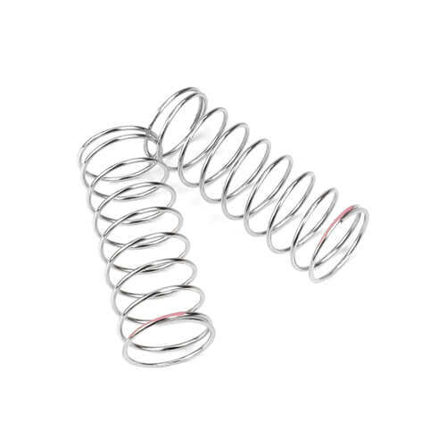 Tekno Shock Spring Set (rear, 1.2x9.38, 2.20lb/in, 53mm, pink) - TKR6793