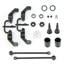 Tekno M6 Driveshafts and Hub Carriers (Slash 2WD, Nitro Rustler/Stampede, rear)  - TKR1951X