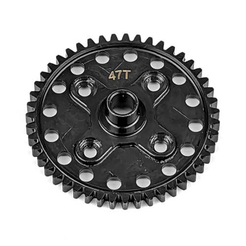 Tekno Spur Gear (47t, steel, CNC, lightened, NB/NT48 2.x) - TKR9420