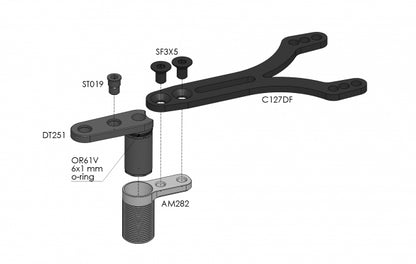 Awesomatix FD-Flex Damper Set (1) - FD - RCXX - RC Racing Shop | RC Models | Tuning & Spare Parts for Professionals