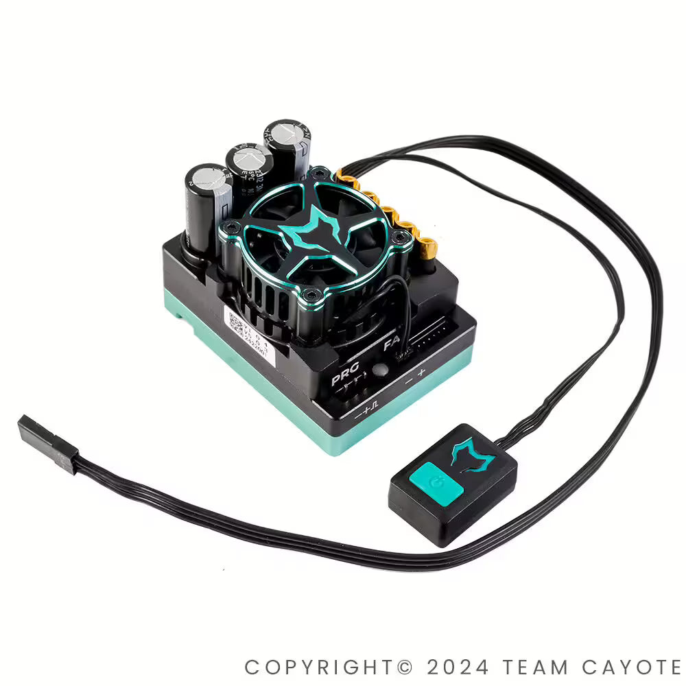 CAYOTE Racing CREST 8 EVO Fahrtenregler ESC 1:8 200A
