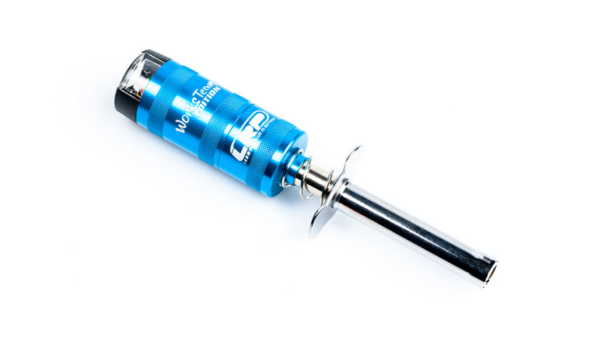 LRP LRP Alu Glühkerzenstecker mit Prüfanzeige - BLAU (1) - 37316 - RCXX - RC Racing Shop | RC Models | Tuning & Spare Parts for Professionals