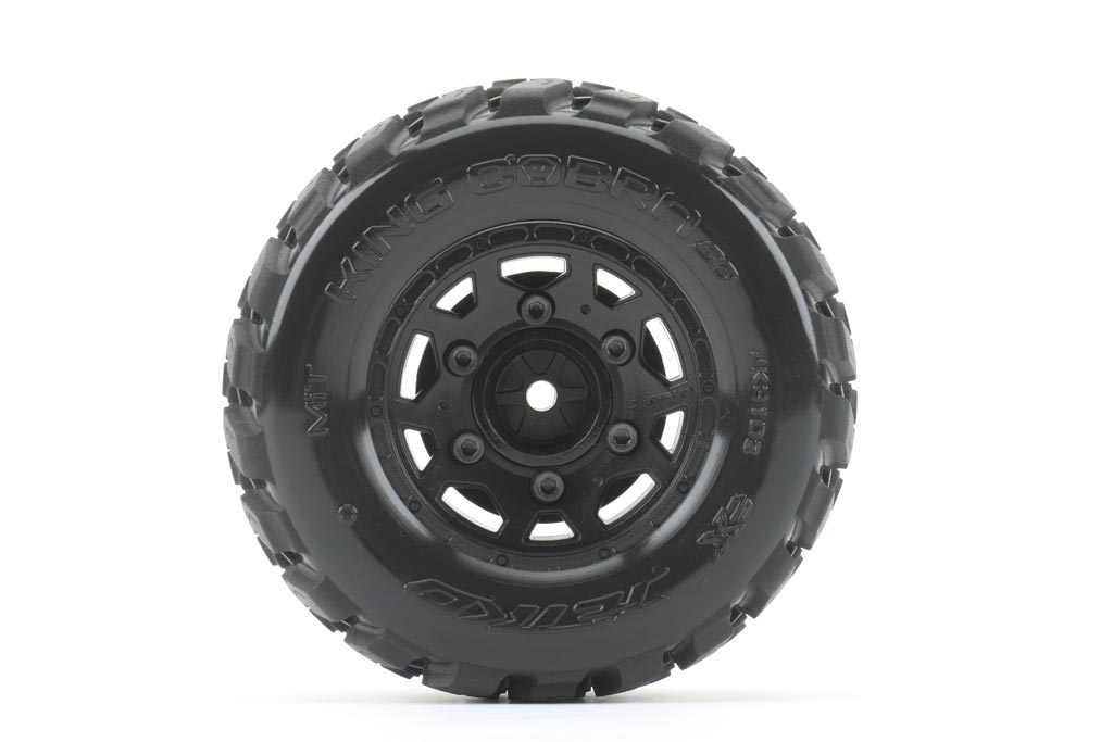 Jetko EX Belted King Cobra SC Black Wheel Hex 12-14-17mm (2)