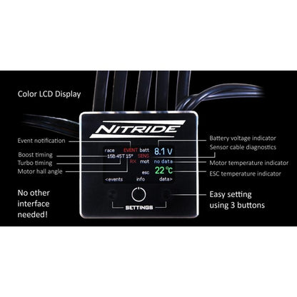 ELCERAM Nitride 1:10 Competition Brushless Regler ESC - ELC001 - RCXX - RC Racing Shop | RC Models | Tuning & Spare Parts for Professionals