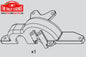 Rally Legends Gear Box cover - RCXX - RC Racing Shop | RC Models | Tuning & Spare Parts for Professionals