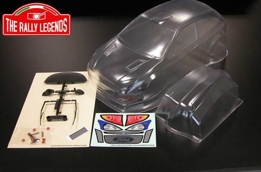 Rally Legends Ford Focus WRC Clear Body - RCXX - RC Racing Shop | RC Models | Tuning & Spare Parts for Professionals