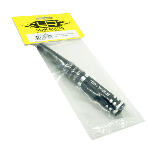 Alésoir pour trous de fixation de carrosserie en aluminium 0-14 mm noir