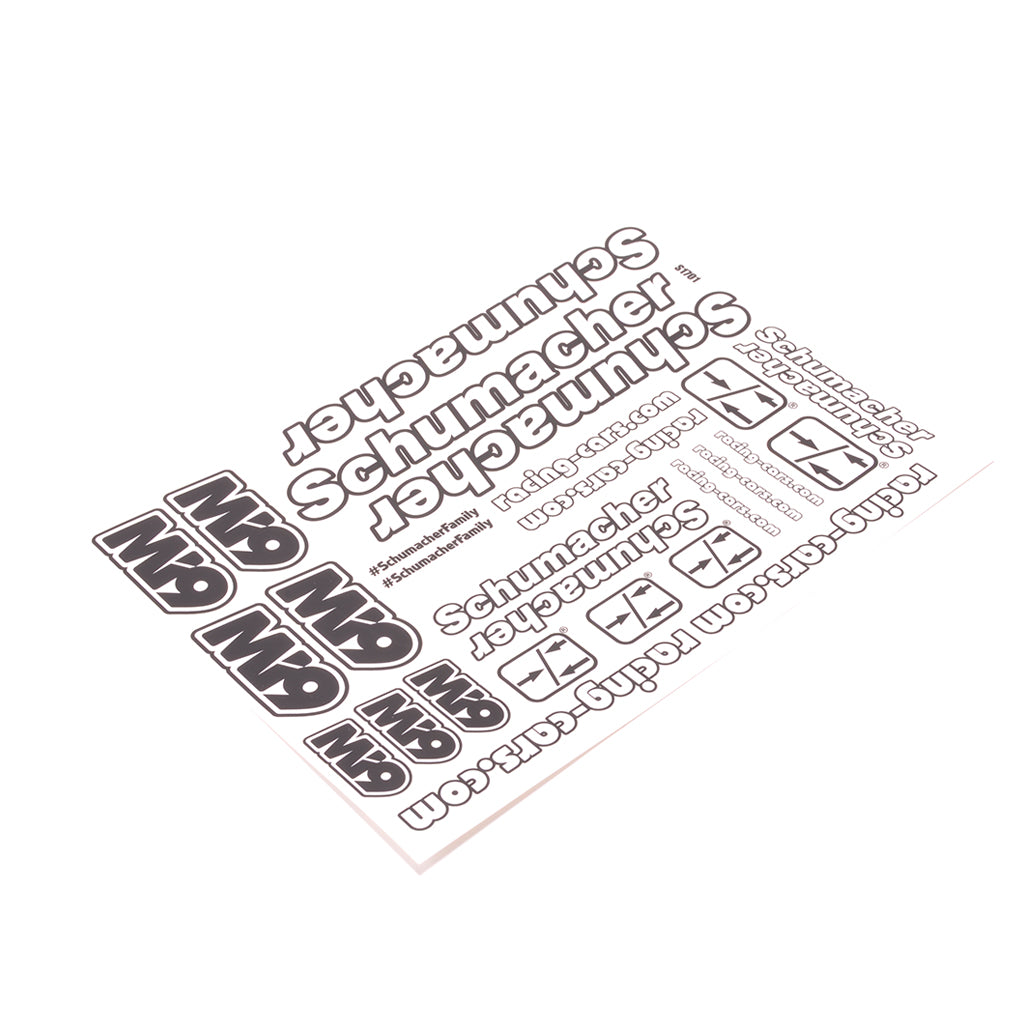 Schumacher Decal - Mi9 - U8796 - RCXX - rc racing for professionals