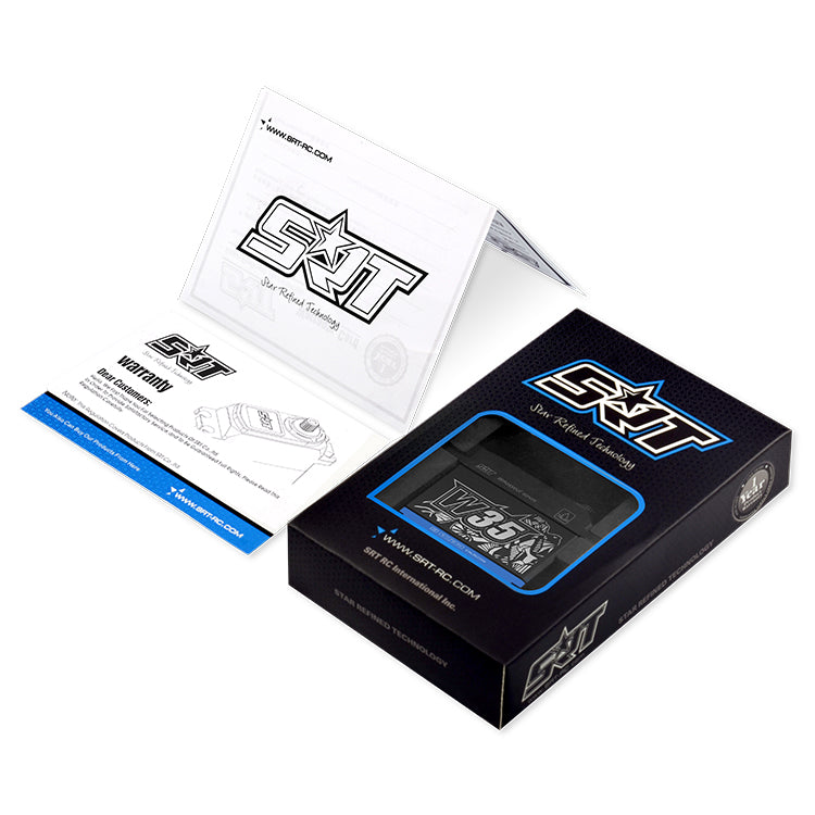 SRT Servo W35 1/10 & 1/8 Offroad HV WATERPROOF (0.10s/8.4V/35kg) Coreless - RCXX - rc racing for professionals